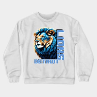 Detroit lions Crewneck Sweatshirt